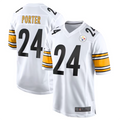 Punc P.Steelers #24 Joey Porter Jr. White Away Game American Stitched Jerseys