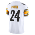 Punc P.Steelers #24 Joey Porter Jr. White Vapor F.U.S.E. Limited Stitched Jersey