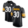Punc P.Steelers #30 Jaylen Warren Player Black Home Game Stitched Jerseys