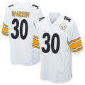 Punc P.Steelers #30 Jaylen Warren Player Game White Stitched Jerseys