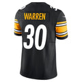 Punc P.Steelers #30 Jaylen Warren Vapor F.U.S.E Limited Home Stitched Jerseys