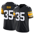 Punc P.Steelers #35 Jamel Dean Player Black Limited Alternate Vapor F.U.S.E. Home Game Stitched Jerseys