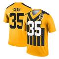 Punc P.Steelers #35 Jamel Dean Player Gold Legend Limited 1933 Throwback Performance Home Game Stitched Jerseys