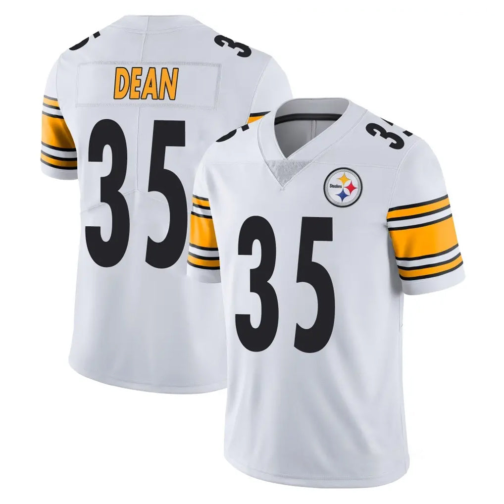 Punc P.Steelers #35 Jamel Dean Player White Limited Vapor Untouchable Home Game Stitched Jerseys