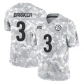 Punc P.Steelers #3 Jaquan Brisker Player Arctic Camo Limited Salute To Service Home Game Stitched Jerseys