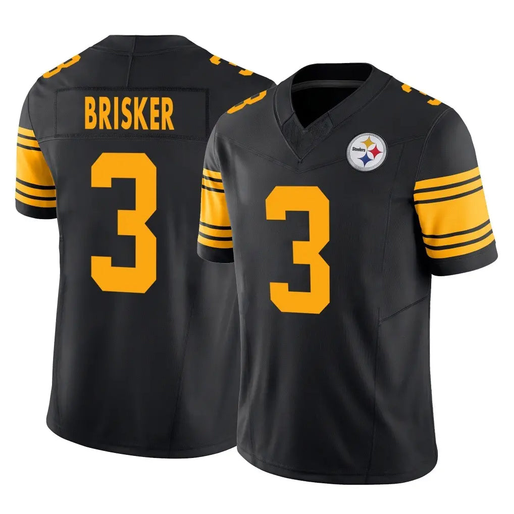 Punc P.Steelers #3 Jaquan Brisker Player Black Limited 2nd Alternate Vapor F.U.S.E. Home Game Stitched Jerseys
