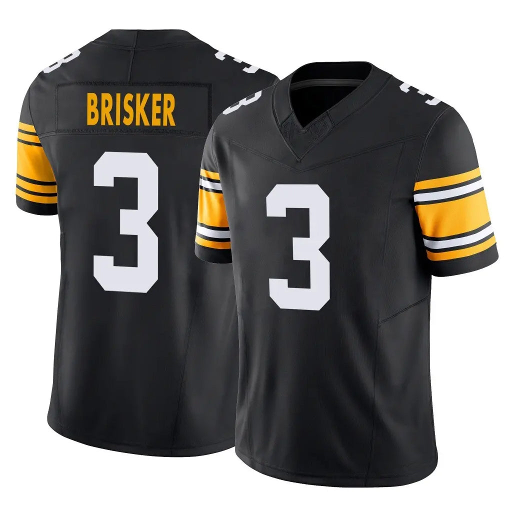 Punc P.Steelers #3 Jaquan Brisker Player Black Limited Alternate Vapor F.U.S.E. Home Game Stitched Jerseys