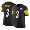 Punc P.Steelers #3 Jaquan Brisker Player Black Limited Vapor F.U.S.E. Home Game Stitched Jerseys