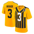 Punc P.Steelers #3 Jaquan Brisker Player Gold Limited 1933 Throwback Home Game Stitched Jerseys