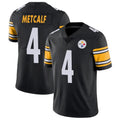 Punc P.Steelers #4 DK Metcalf Player Black Limited Vapor Untouchable Home Game Stitched Jerseys