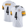 Punc P.Steelers #4 DK Metcalf Player White Limited Vapor Untouchable Home Game Stitched Jerseys