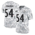 Punc P.Steelers #54 Zach Frazier Player Arctic Camo Limited Salute To Service Home Game Stitched Jerseys