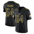 Punc P.Steelers #54 Zach Frazier Player Black Impact Limited Home Game Stitched Jerseys