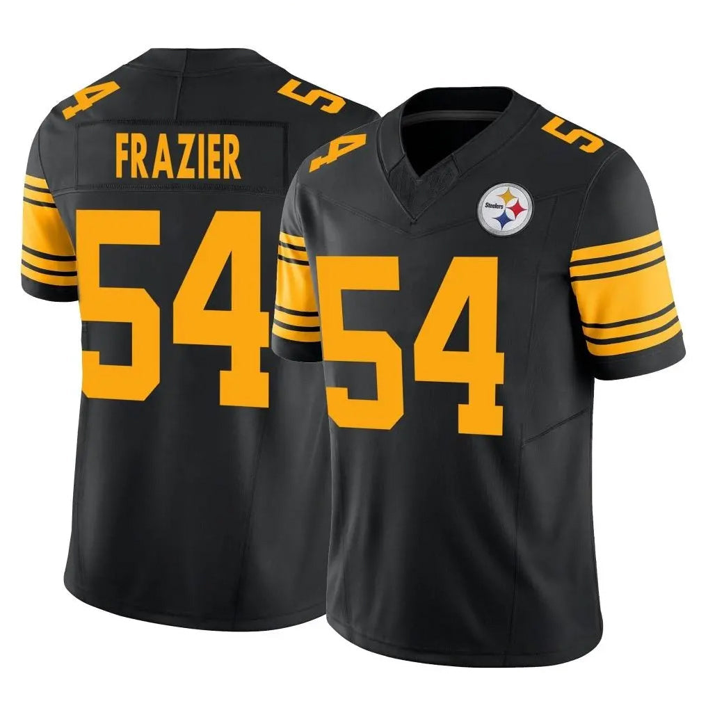 Punc P.Steelers #54 Zach Frazier Player Black Limited 2nd Alternate Vapor F.U.S.E. Home Game Stitched Jerseys