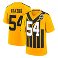 Punc P.Steelers #54 Zach Frazier Player Gold Limited 1933 Throwback Home Game Stitched Jerseys
