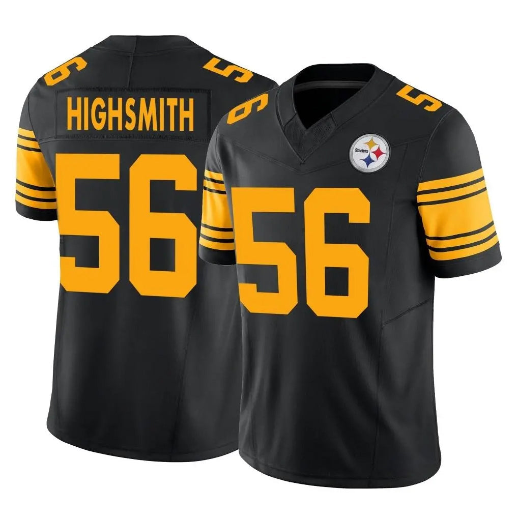 Punc P.Steelers #56 Alex Highsmith Player Black Limited 2nd Alternate Vapor F.U.S.E. Home Game Stitched Jerseys