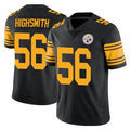 Punc P.Steelers #56 Alex Highsmith Player Black Limited Color Rush Home Game Stitched Jerseys