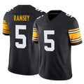 Punc P.Steelers #5 Jalen Ramsey Player Black Limited Alternate Vapor F.U.S.E. Home Game Stitched Jerseys