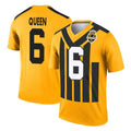 Punc P.Steelers #6 Patrick Queen Player Gold Legend Limited 1933 Throwback Performance Home Game Stitched Jerseys