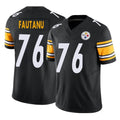 Punc P.Steelers #76 Troy Fautanu Player Black Limited Vapor F.U.S.E. Home Game Stitched Jerseys