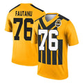 Punc P.Steelers #76 Troy Fautanu Player Gold Legend Limited 1933 Throwback Performance Home Game Stitched Jerseys