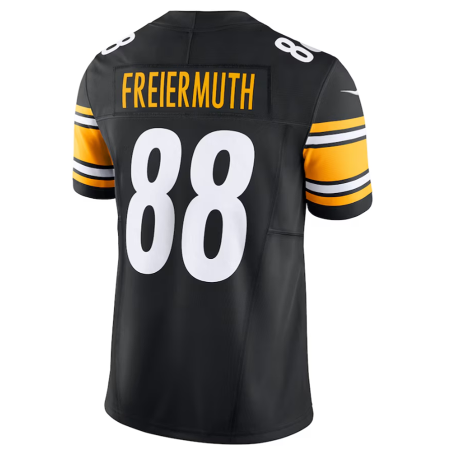 Punc P.Steelers #88 Pat Freiermuth Black Vapor F.U.S.E. Limited Jersey American Stitched Jersey