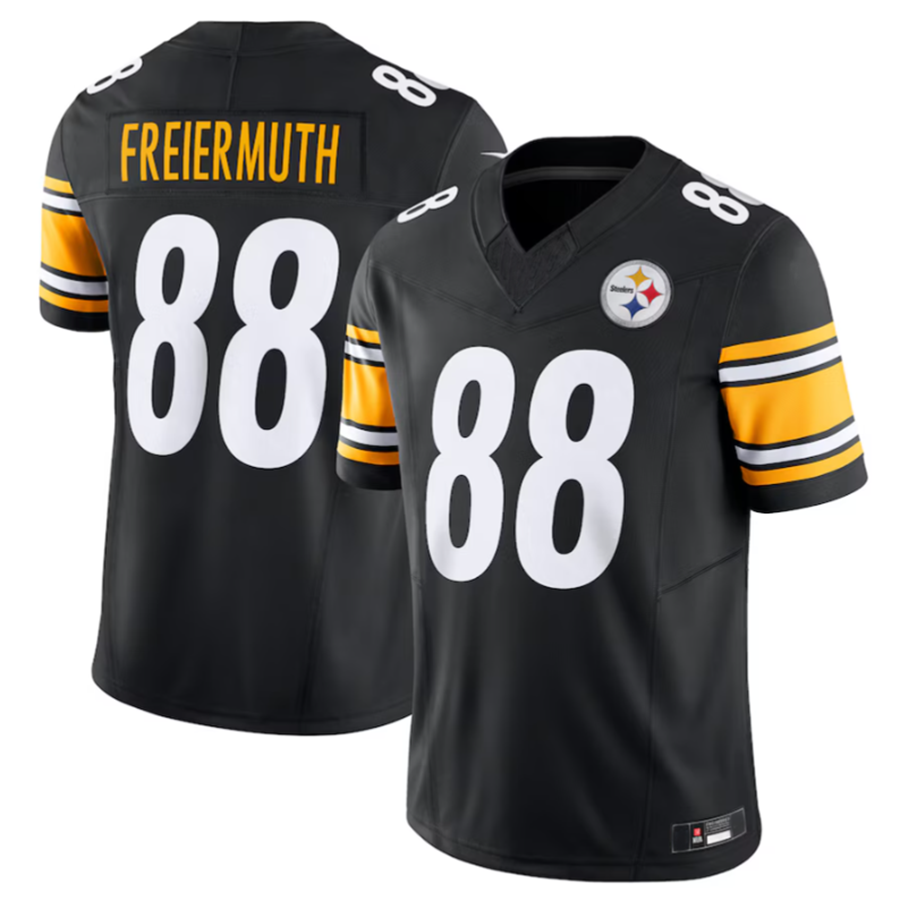 Punc P.Steelers #88 Pat Freiermuth Black Vapor F.U.S.E. Limited American Stitched Jerseys