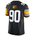 Punc P.Steelers #90 T.J. Watt Black Vapor F.U.S.E. Limited Stitched Jerseys
