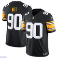 Punc P.Steelers #90 T.J. Watt Black Vapor F.U.S.E. Limited Stitched American Stitched Jerseys