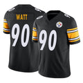 Punc P.Steelers #90 T.J. Watt Player Black Limited Vapor F.U.S.E. Home Game Stitched Jerseys