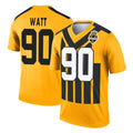 Punc P.Steelers #90 T.J. Watt Player Gold Legend Limited 1933 Throwback Performance Home Game Stitched Jerseys