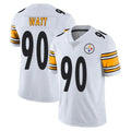 Punc P.Steelers #90 T.J. Watt Player White Limited Vapor Untouchable Home Game Stitched Jerseys