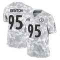 Punc P.Steelers #95 Keeanu Benton Player Arctic Camo Limited Salute To Service Home Game Stitched Jerseys