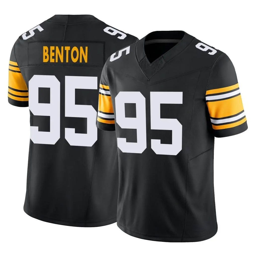 Punc P.Steelers #95 Keeanu Benton Player Black Limited Alternate Vapor F.U.S.E. Home Game Stitched Jerseys