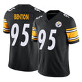 Punc P.Steelers #95 Keeanu Benton Player Black Limited Vapor F.U.S.E. Home Game Stitched Jerseys