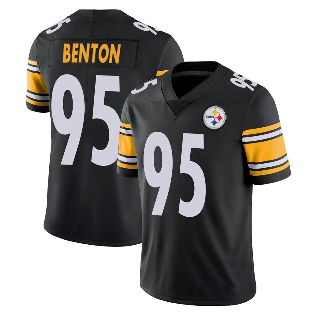 Punc P.Steelers #95 Keeanu Benton Player Black Limited Vapor Untouchable Home Game Stitched Jerseys