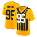 Punc P.Steelers #95 Keeanu Benton Player Gold Limited 1933 Throwback Home Game Stitched Jerseys