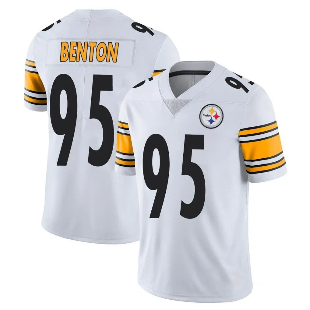 Punc P.Steelers #95 Keeanu Benton Player White Limited Vapor Untouchable Home Game Stitched Jerseys