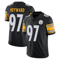 Punc P.Steelers #97 Cameron Heyward Player Black Limited Vapor Untouchable Home Game Stitched Jerseys