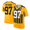 Punc P.Steelers #97 Cameron Heyward Player Gold Legend Limited 1933 Throwback Performance Home Game Stitched Jerseys