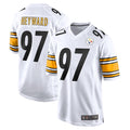 Punc P.Steelers #97 Cameron Heyward Player White Home Game Stitched Jerseys