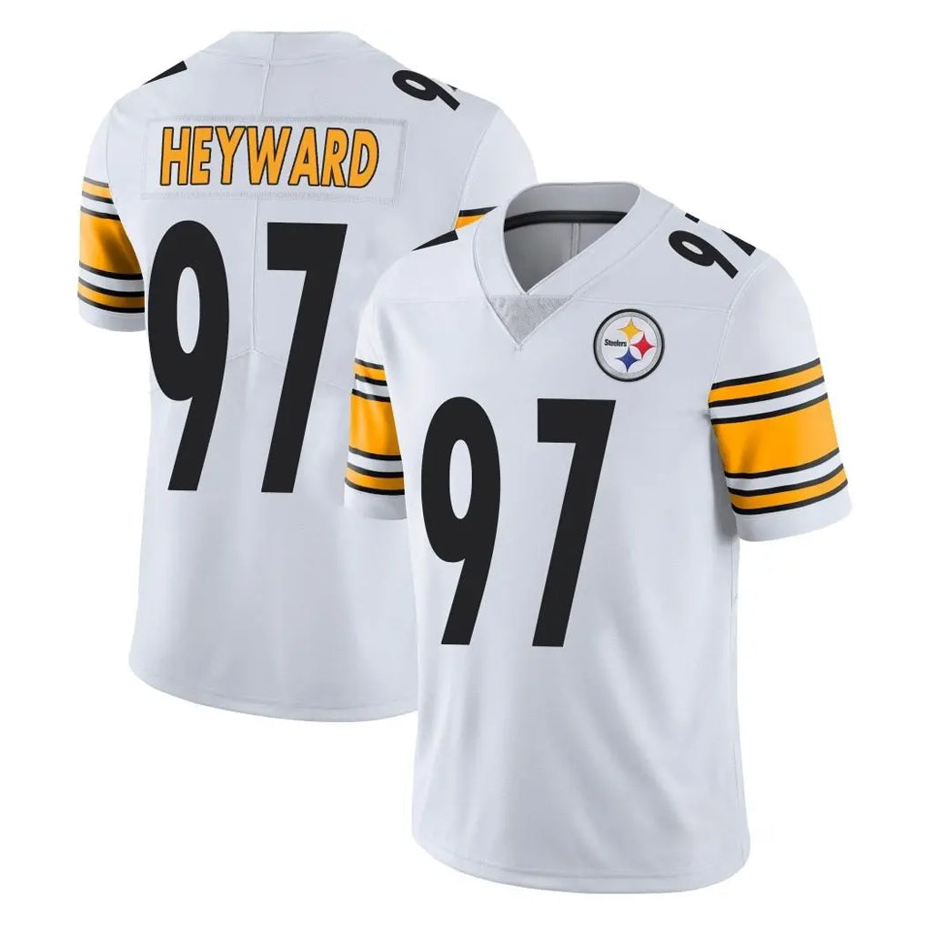 Punc P.Steelers #97 Cameron Heyward Player White Limited Vapor Untouchable Home Game Stitched Jerseys