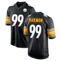 Punc P.Steelers #99 Derrick Harmon Player Black Home Game Stitched Jerseys
