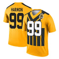 Punc P.Steelers #99 Derrick Harmon Player Gold Legend Limited 1933 Throwback Performance Home Game Stitched Jerseys