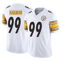 Punc P.Steelers #99 Derrick Harmon Player White Limited Vapor F.U.S.E. Home Game Stitched Jerseys