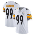 Punc P.Steelers #99 Derrick Harmon Player White Limited Vapor Untouchable Home Game Stitched Jerseys