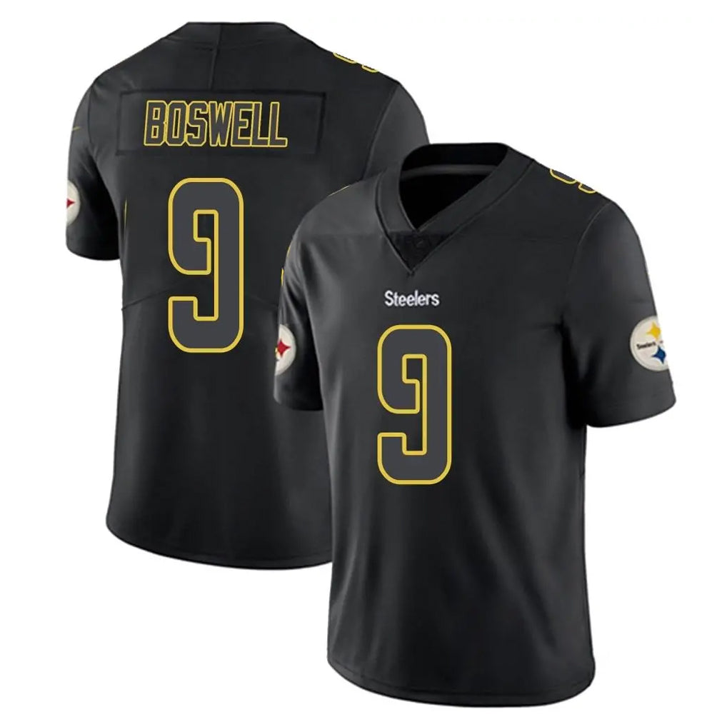 Punc P.Steelers #9 Chris Boswell Player Black Impact Limited Home Game Stitched Jerseys