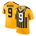 Punc P.Steelers #9 Chris Boswell Player Gold Legend Limited 1933 Throwback Performance Home Game Stitched Jerseys