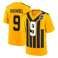Punc P.Steelers #9 Chris Boswell Player Gold Limited 1933 Throwback Home Game Stitched Jerseys