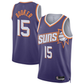 Punc P.Suns #15 Devin Booker Purple Swingman Player Jerseys - Icon Edition